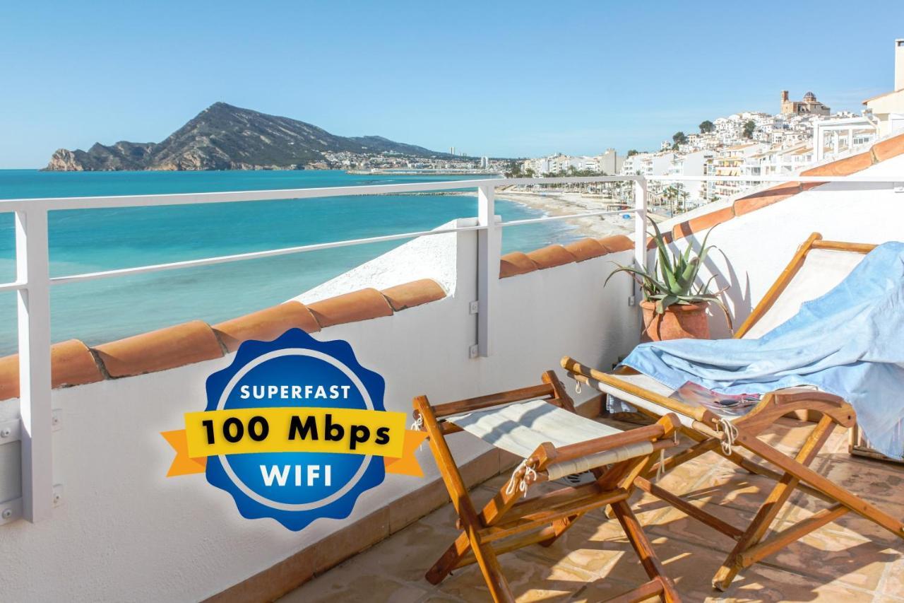 Escapada Romantica En Atico Frente Al Mar Con Piscina Apartment Altea Exterior foto